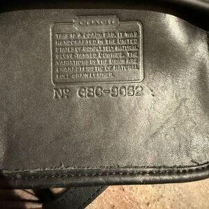 Vintage 1980s Coach Mambo Hobo crossbody